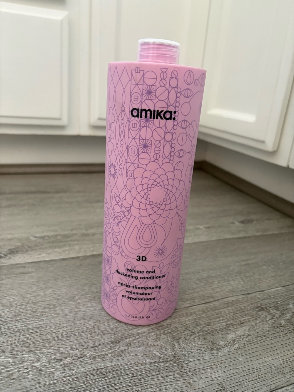 amika Pink 3D Volume & Thickening Conditioner